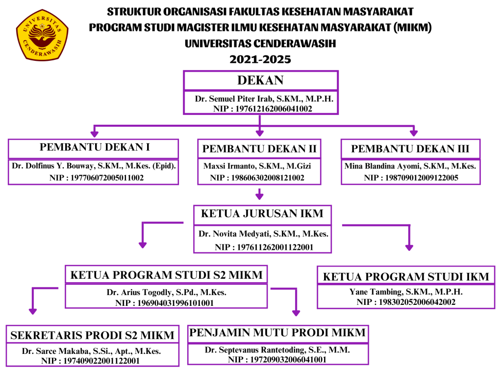 STRUKTUR ORGANISASI FKM - FKM Uncen